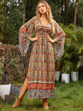 Women Maxi Multicolor Dress